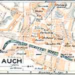 Auch  map in public domain, free, royalty free, royalty-free, download, use, high quality, non-copyright, copyright free, Creative Commons,
